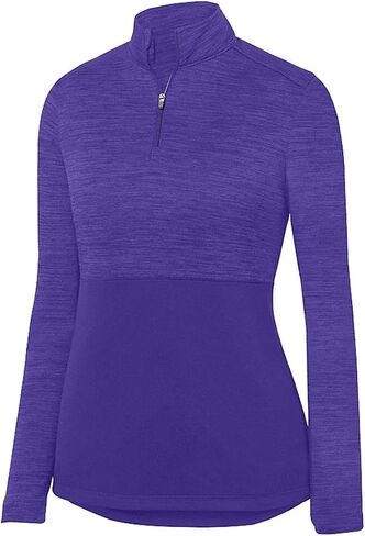 Augusta Sportswear Womens Shadow Tonal Heather 1/4 Zip Pullover in Saudi Arabia