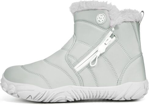 الفتيات بويز حافي القدمين أحذية أحذية الحد الأدنى شتاء الجليد أحذية واسعة عرض الجوارب الكاحل مقاوم للماء أحذية في الهواء الطلق مع صفر قطرة (طفل صغير/طفل كبير) in Kuwait