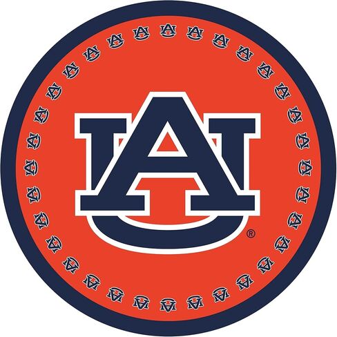AUBURN AU CHEER Accessory Fan Handheld Popup مع Pouch و Auburn War Eagle و NCAA Fan Gear و Game Way و Tailgate و Gifting و Gosting Stuffer و College Sports Foer to Uburn University Tigers in Kuwait
