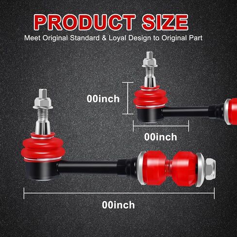K80885 Front Sway Bar Links Compatible with 2003 2004 2005 Dodge Ram 2500 3500 4WD, Suspension Stabilizer Sway End Link 2PCs in Saudi Arabia