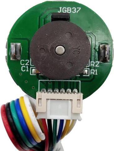 JGB37-545B DC GEAR MOTION مع تشفير ، تشفير الطور المزدوج ، بناء المعادن ، ردود الفعل السريعة (952RPM 12V) in Kuwait