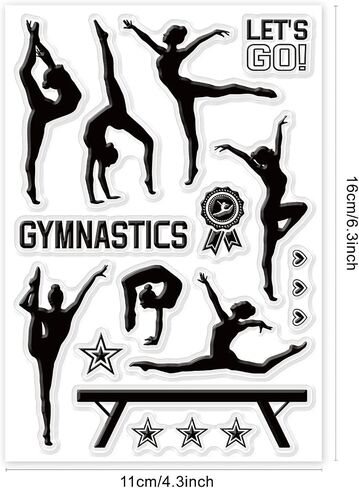 GLOBLELAND Baseball Clear Stamps Baseball Player Silicone Stamps Sports Theme Transparent Rubber Seal Stamps for Card Making DIY Scrapbooking Crafting Photo Album Journal Decor in Saudi Arabia