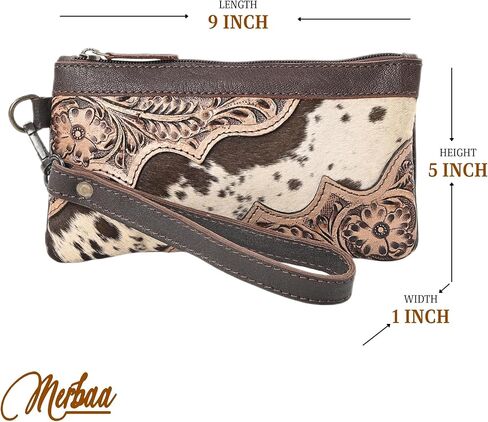 Women Natural Cowhide Leather Clutch Bag | Hand Bag | Massenger Clutch Handbag | Purse | Coin Pouch Bag in Kuwait