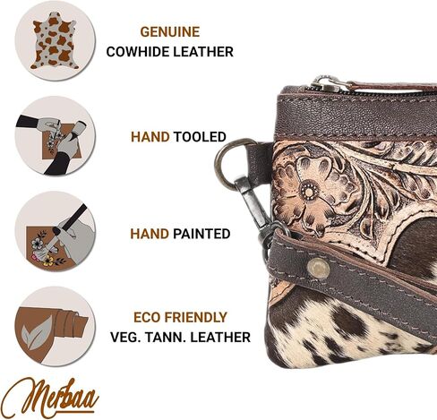 Women Natural Cowhide Leather Clutch Bag | Hand Bag | Massenger Clutch Handbag | Purse | Coin Pouch Bag in Kuwait