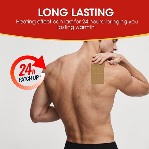 Tiger Patch, 100 Count Heat Patches Maximum Strength for Neck and Shoulder, Warming Patches for Knee Patch 24 Hour Long Lasting in Saudi Arabia
