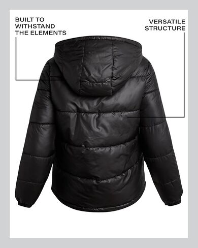 سترة ستيف مادن النسائية الشتوية - معطف باركا مبطن ثقيل الوزن مبطن بالفرو الصناعي للنساء (S-XL) in Kuwait