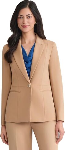 Kasper Women's Stretch Twill One Button Jacket in Saudi Arabia