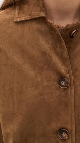 Z SUPPLY Women's Decker Faux Suede Chore Jacket in Saudi Arabia