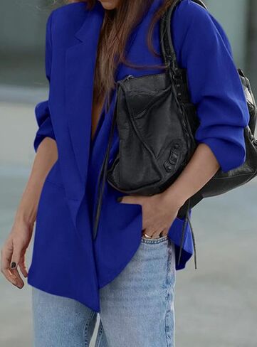 Prettygarden Fall 2025 Blazers for Women Business Disual Long Sleeve Longed Label Suity Suit Suity Jackets Office Office Compley in Saudi Arabia