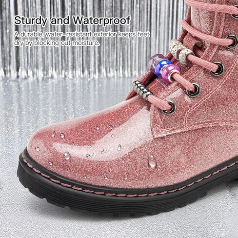 Stelle Kids Boots Toddler Girl Boots DIY Combat Ankle Boots Side Zipper in Saudi Arabia