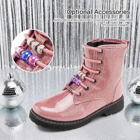 Stelle Kids Boots Toddler Girl Boots DIY Combat Ankle Boots Side Zipper in Saudi Arabia