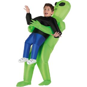 Spirit Halloween Kids Inflatable Alien Abduction Costume in Kuwait