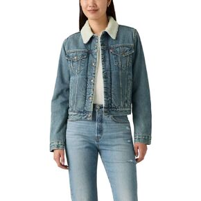 Levi's Women's Original Sherpa Trucker Jackets (Standard and Plus) in Saudi Arabia