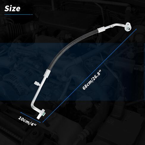 A/C Discharge Line Hose for Jeep Liberty 2002 2003 2004 2005 V6 3.7L SOHC No.55037801AB 55037801AE 4811787 19144603 19191968 Car Manifold Hose Assembly Liquid Line in Saudi Arabia