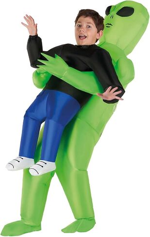 Spirit Halloween Kids Inflatable Alien Abduction Costume in Kuwait