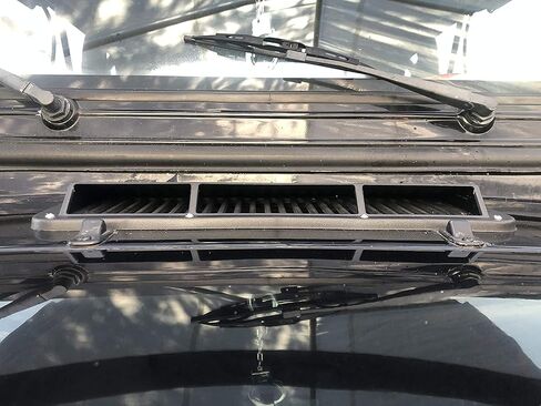 Hecasa Hood Scoop Ram Vent Vent Scoop Ram Air Induction متوافق مع Jeep CJ Wrangler YJ 1978-1995 (استبدال 13307.01) in Saudi Arabia