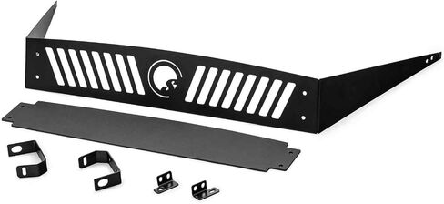 SuperATV Hood Scoop for 2016+ Kawasaki Mule Pro (See Fitment) | Made of Heavy Duty Steel Plating | Increases Airflow to Your Cab | Powder coated for Extra Durability in Saudi Arabia