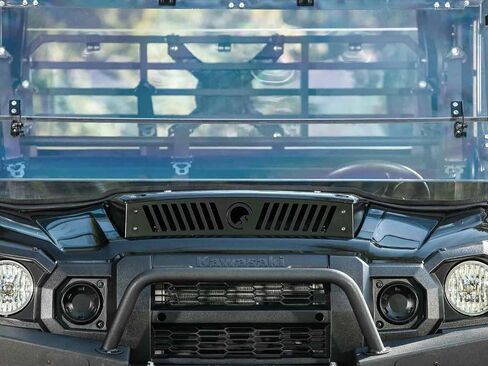SuperATV Hood Scoop for 2016+ Kawasaki Mule Pro (See Fitment) | Made of Heavy Duty Steel Plating | Increases Airflow to Your Cab | Powder coated for Extra Durability in Saudi Arabia