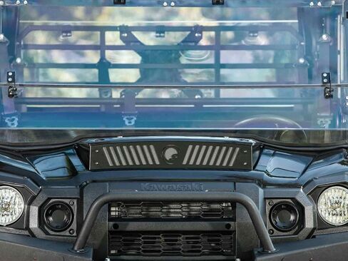 SuperATV Hood Scoop for 2016+ Kawasaki Mule Pro (See Fitment) | Made of Heavy Duty Steel Plating | Increases Airflow to Your Cab | Powder coated for Extra Durability in Saudi Arabia