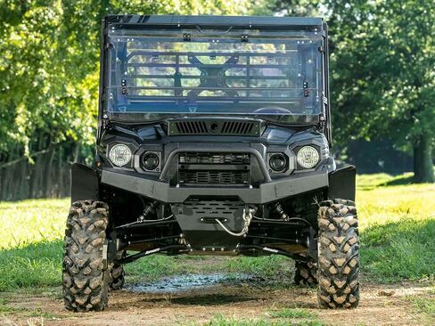 SuperATV Hood Scoop for 2016+ Kawasaki Mule Pro (See Fitment) | Made of Heavy Duty Steel Plating | Increases Airflow to Your Cab | Powder coated for Extra Durability in Saudi Arabia