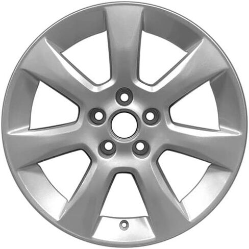 17 inch Aluminum Wheel For Cadillac ATS 2013-2016 7-Spoke All Painted Silver 5 Lug 115 mm 17 x 8 in Reman - Factory Wheel Rim in Saudi Arabia