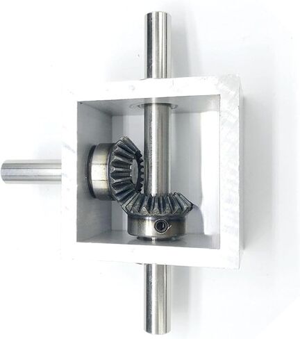 Miter Transmission 1 PCS الزاوية اليمنى تقلل من مربع التروس 1.25M 20 أسنان العتاد 10 مم عمود 90 درجة 1: 1 زاوية الجهاز الترجيع ميكانيكي (Typea) in Kuwait