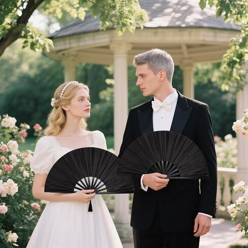 Fans for Line Dancing, 1 Pcs Boots On The Ground Hand Fan, Large Clacking Pop Fans That Make Sound, Women Men Foldable Clapping Handheld Fan for Line Dancing (Laser Pink Dot) in Kuwait