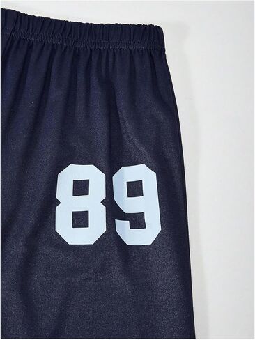 Girl's 2 Sports Summer Outfits Graphic of the Counter Jersey Terts and Sweatpants Set in Kuwait