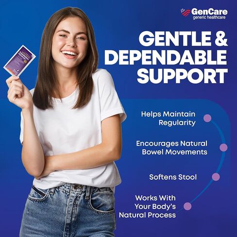 مسحوق Gencare polylethylene glycol 3350 للمحلول-100 حزم سفر-PEG غير المحبوب غير المحبوب 3350 لإغاثة الإمساك في بعض الأحيان للنساء والرجال-مسحوق ملين ميرالاكس العام in Kuwait