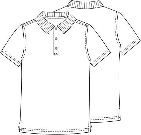 Classroom School Uniforms Unisex Moisture Wicking Polo Shirt in Saudi Arabia