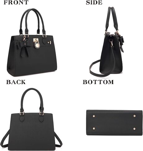Qiyuer Women Handbags مجموعة أعلى مقبض حقيبة حقيبة عمل الكتف in Kuwait