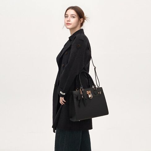 Qiyuer Women Handbags مجموعة أعلى مقبض حقيبة حقيبة عمل الكتف in Kuwait
