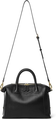DORIS&JACKY Genuine Leather Satchel Purse For Women Designer Top Handle Tote Handbags With Long Adjustable Strap in Saudi Arabia