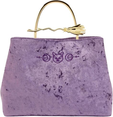 Loungefly Disney Hocus Pocus Velvet Broom Handbag حقيبة يد in Kuwait