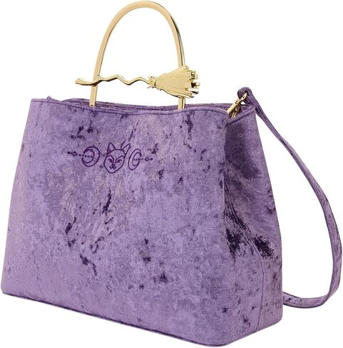 Loungefly Disney Hocus Pocus Velvet Broom Handbag حقيبة يد in Kuwait