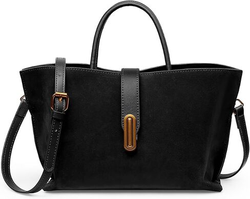 Chic PU Crossbody tote bags for women - Lock Clasp shoulder handbag for Work and Daily Use, Versatile Handbags for Women in Saudi Arabia