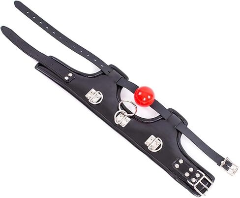 Black Leather Choker Collar and Leash Set Sexy Role-Play Gothic Cospaly Accessories for Women/Men in Saudi Arabia