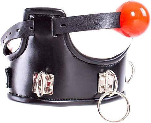Black Leather Choker Collar and Leash Set Sexy Role-Play Gothic Cospaly Accessories for Women/Men in Saudi Arabia