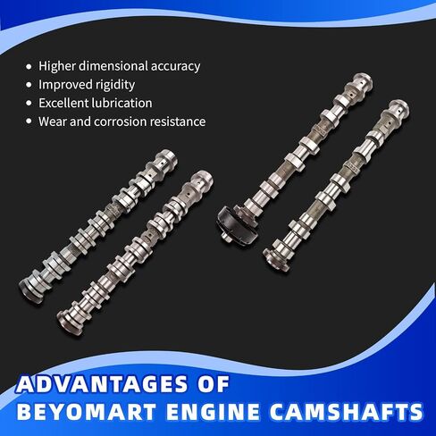 5047913AD Right Side Intake Engine Camshafts Compatible with Dodge Ram 1500 3.6L 2016-2024 Fit for Jeep 2016-2024 Grand Cherokee Chrysler Pacifica Replace OE 5047913AA 5047913AB 5047913AC in Saudi Arabia
