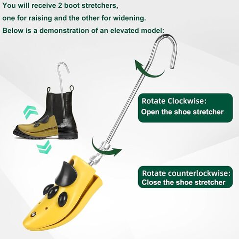 Boot Stretchers for Cowboy Boots Shoe Stretcher Adjustable Boot Stretcher Men Women (for Men’s Size 7.5-13, Women’s Size 9-14) in Saudi Arabia
