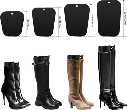 Boot Shapers, Boot Shaper Inserts for Women and Men to Keep Shape, Black Tall Boot Shapers Insert Boot Fillers in Saudi Arabia