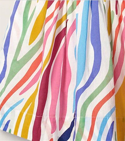HILEELANG Toddler Girl Cotton Casual Dress Summer Short Sleeve Basic Tunic Playwear Shirt Dresses in Saudi Arabia