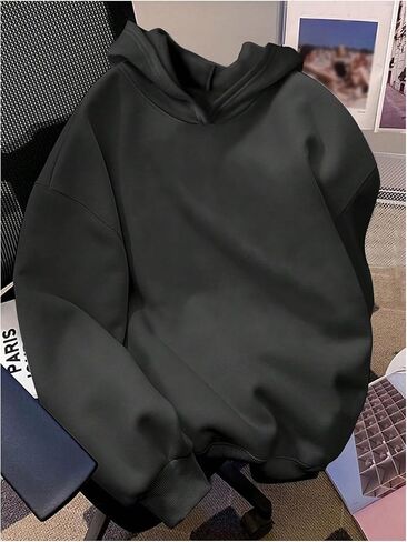 شينه فتاة هوديي y2k نجمة رسومية طباعة فضفاضة FILE FALECE SWESTSHIRT pullover in Saudi Arabia