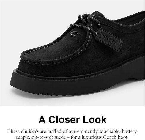 مدرب Mens Chukka Boot في جلد الغزال in Saudi Arabia