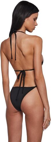 Dolls Kill Halter Monokini by Generation Kiss – Women’s Strappy One-Piece Swimsuit with Criss Cross & Tie Closures in Saudi Arabia