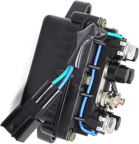 Assy Trim Relay ، 1 Pack Car 12V DC 2 Trim Trim Relay Outboard 4 Stroke Engine ، متوافق مع Yamaha F-150 HP 2004-2009 240-58022 TRM6003 63P-81950 in Saudi Arabia