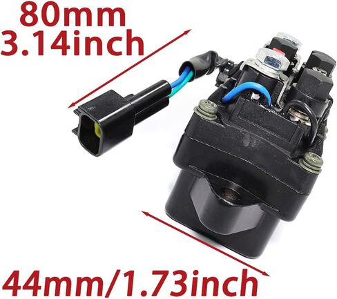 Assy Trim Relay ، 1 Pack Car 12V DC 2 Trim Trim Relay Outboard 4 Stroke Engine ، متوافق مع Yamaha F-150 HP 2004-2009 240-58022 TRM6003 63P-81950 in Saudi Arabia