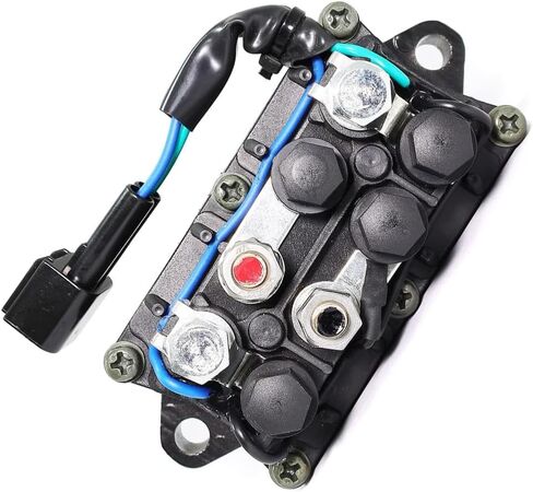 Assy Trim Relay ، 1 Pack Car 12V DC 2 Trim Trim Relay Outboard 4 Stroke Engine ، متوافق مع Yamaha F-150 HP 2004-2009 240-58022 TRM6003 63P-81950 in Saudi Arabia