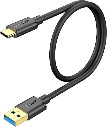 كابل SUNGUY 10 جيجابت في الثانية Android Auto USB C 3.3FT [2 حزمة]، كابل بيانات 3A USB C 3.1 Gen 2 شحن سريع، كابل USB C Carplay لهاتف iPhone 15/15 Pro/15 Pro Max، Samsung Galaxy S23، iPad Pro، Pixel، LG in Kuwait