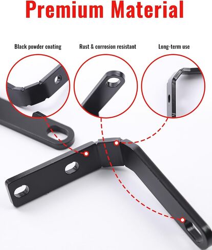 CMX300 CMX500 Rearview Mirror Down Bracket for Honda 17-24, Motorcycle Handlebar Rear View Side Mirror Bracket Forward Kit for Honda Rebel CMX 300 CMX 500 2017-2024 Accessories in Saudi Arabia